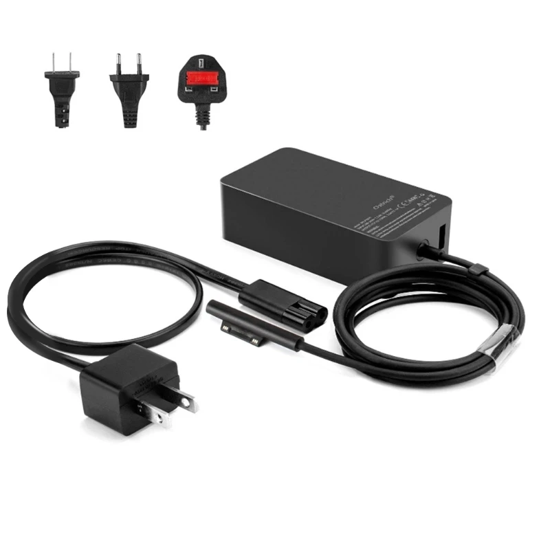 

Laptop Charger AC Adapter Kit 44W 36W Power Supply Adapter Compatible with Laptop 3/4/5/6 EU/US/UK Plug