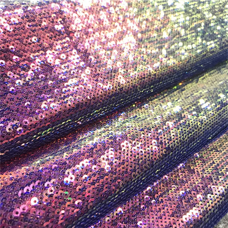 Lace125 высокой плотности рыбьей чешуи сверкающих с равномерным наклоном ткани