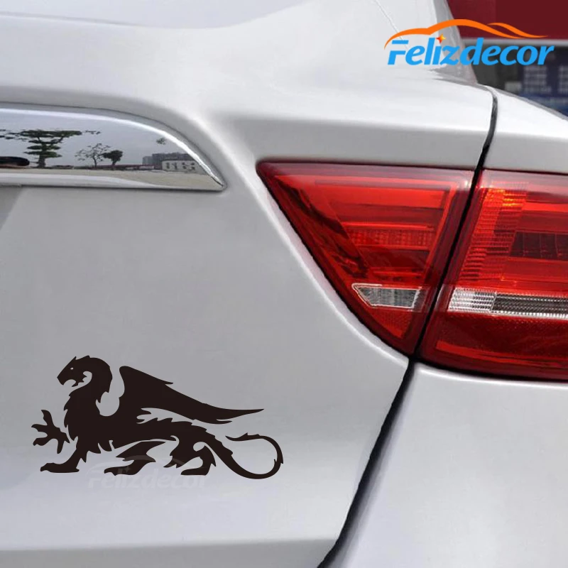 Awesome Large Dragon Stickers Window Decal Vinyl Car Decals Modern Bumper Removable ZP0482 | Автомобили и мотоциклы