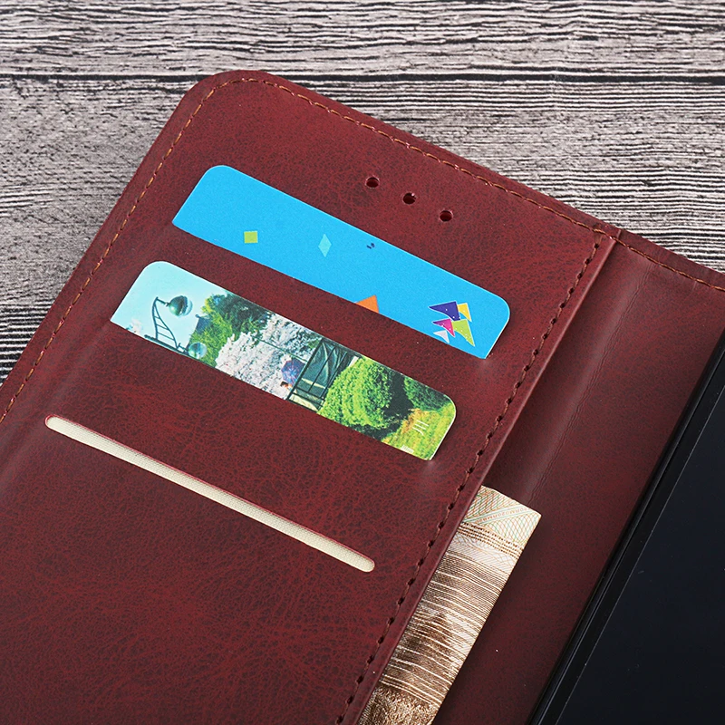 Чехол для телефона ocolor из ПУ кожи защитный чехол-книжка кредитный держатель карт