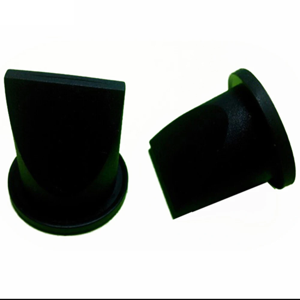 10 pieces Black Silicone Duckbill Valve One-way Check Valve 25.5* 17* 24.5 MM for Liquid and Gas Backflow Prevent