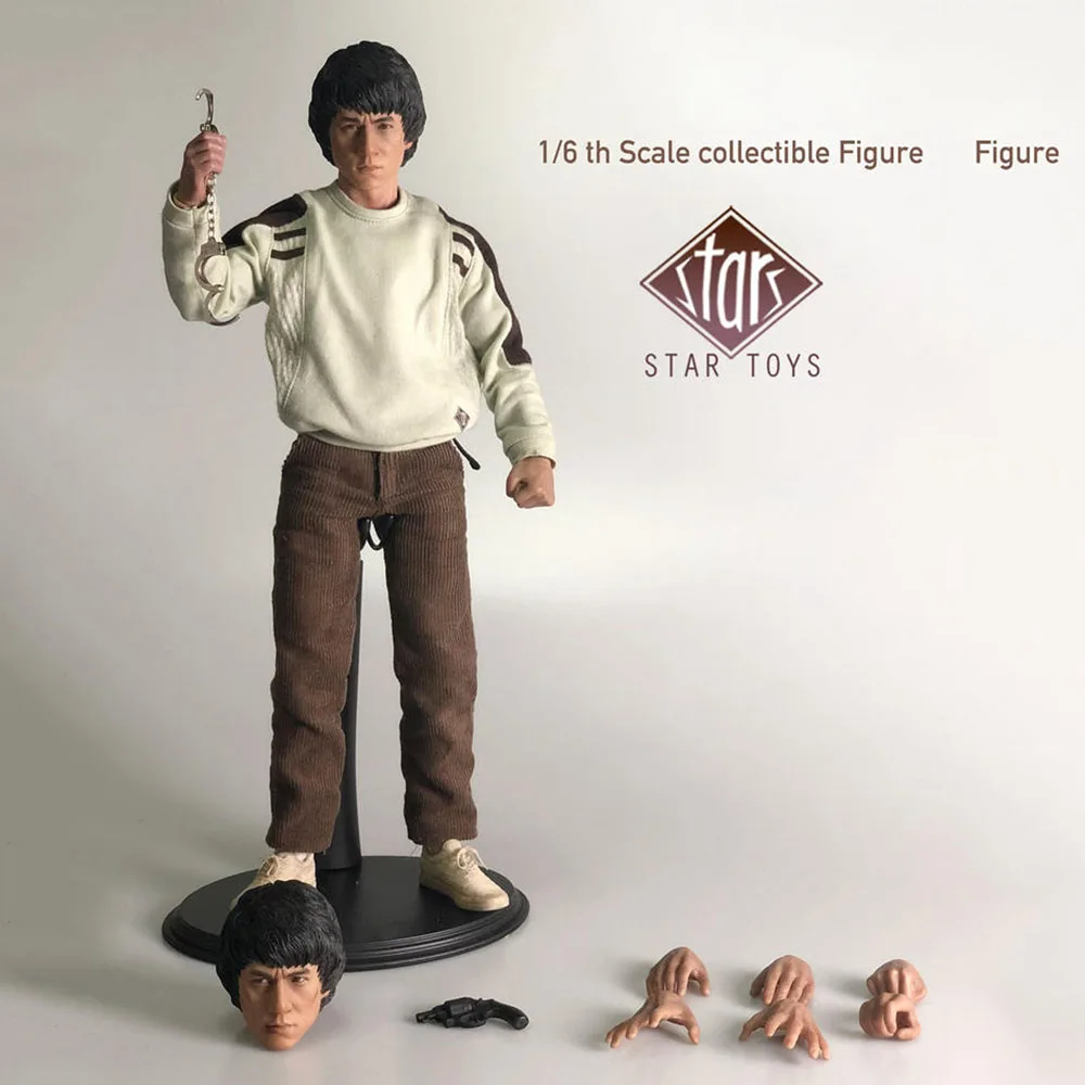 

In Stock STT-001 1/6 Scale Jackie Chan's Police Force Full Set Action Figure Model Toys for Fans Holiday Gifts