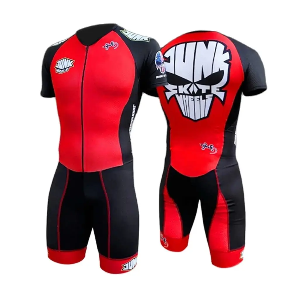 

Junk Skates Ciclismo Jumpsuit Inline Roller Skate Speed Skinsuit Fast Triathlon Unisex Racing Suit Monkey Roller Skating Clothes