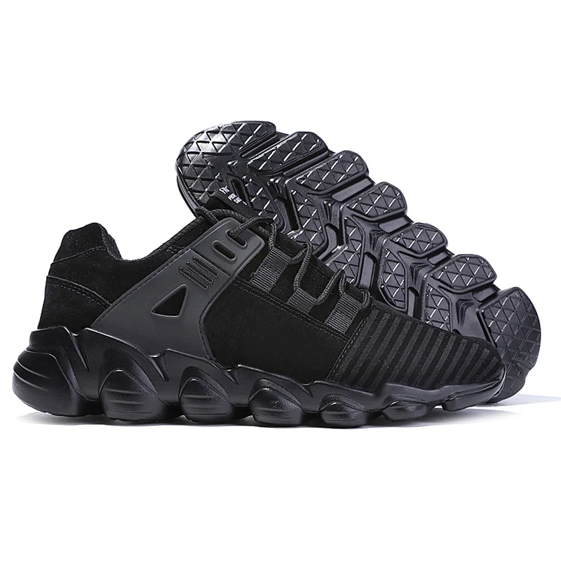 Non-Slip Male Suede Sneakers Men Casual Shoes Walking Driving Shoe Outdoor Flat Comfortable Lightweight Breathable For Man | Обувь