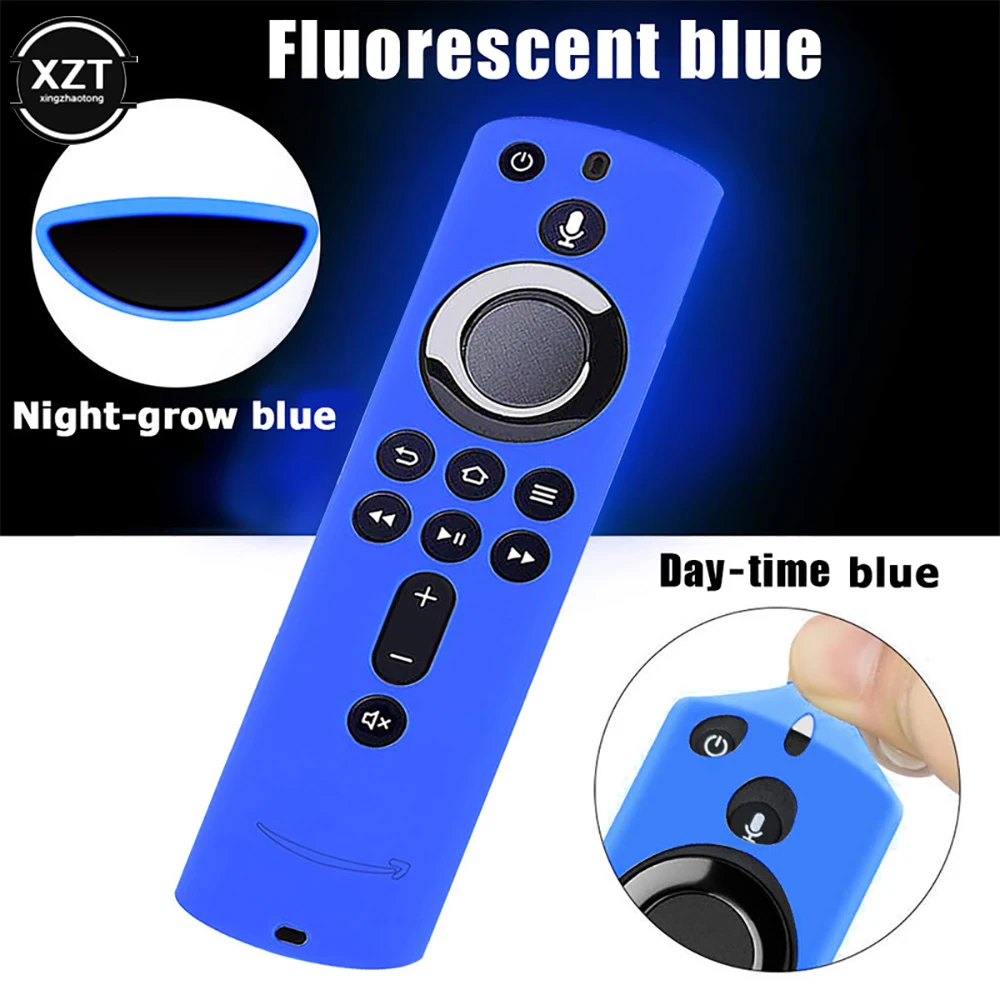

Soft Lattice Design Durable Anti Slip Accessories Remote Control Cover Protective Case Silicone Shockproof For Fire TV Stick 4K