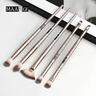 Набор кистей для макияжа, деревянная косметическая пудра для бровей, теней, основы, кисти для макияжа, кисть для смешивания для красоты