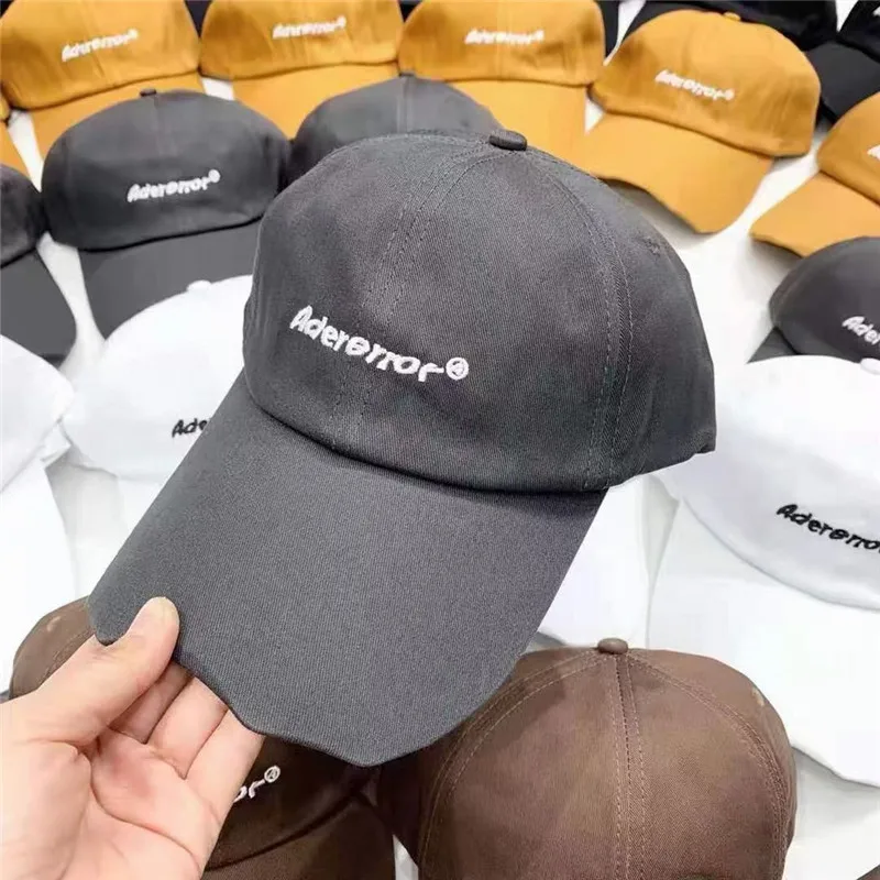 Hip-Hop Streetwear Embroidery Adererror Baseball Cap Men Women Top Quality Adjustable Curved Brim Ader Error Hat