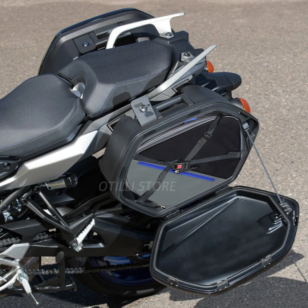 2021 2022 для Yamaha трассировщик 9 GT Красный Новый мотоциклетный чемодан сумки черные