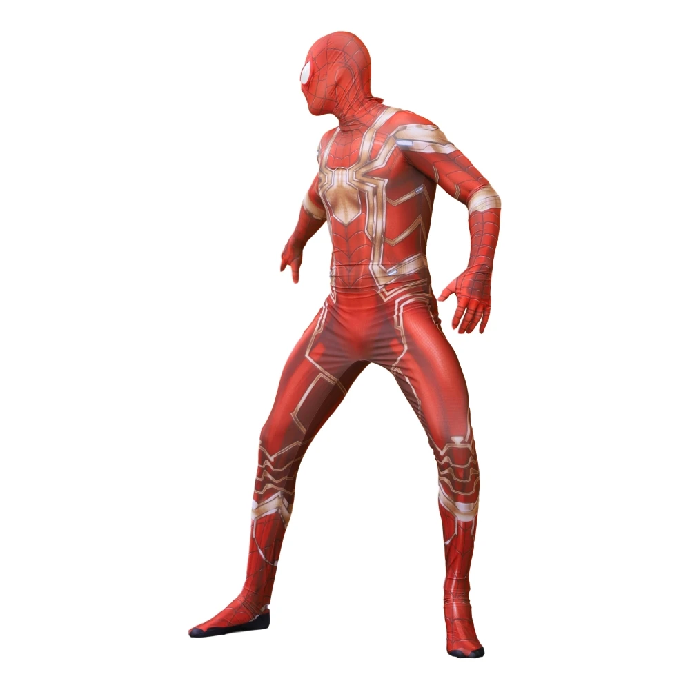 Комбинезоны с 3D принтом паука зентай супергерои косплей аниме Хэллоуин