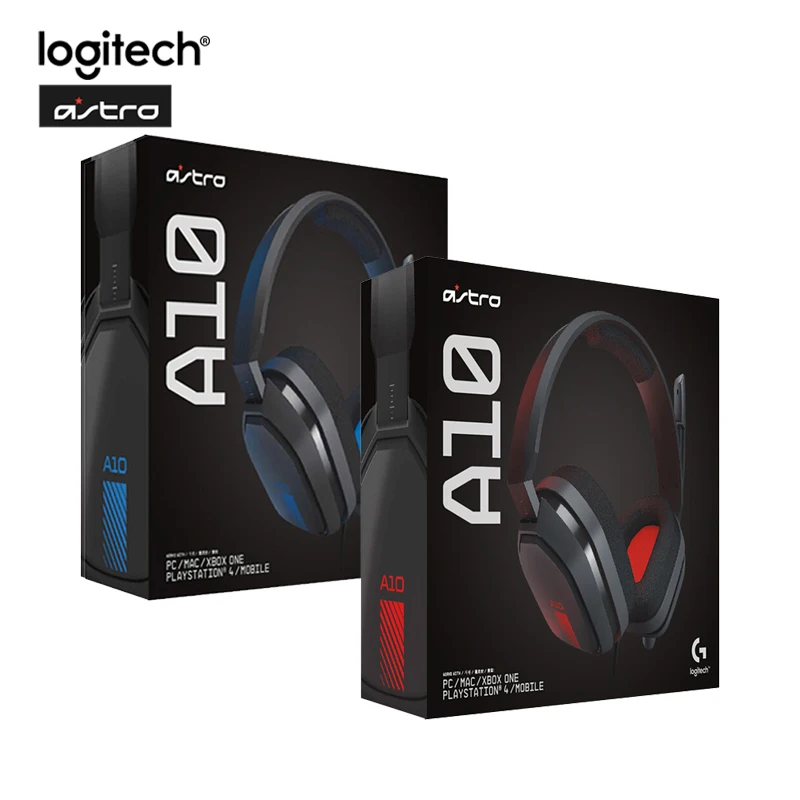 Новая Проводная гарнитура Logitech Astro A10 головные уборы для киберспорта 7 1