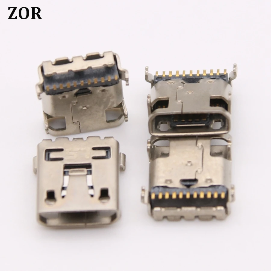 10pcs/lot Usb Charge Port Socket Jack Dock Plug For LG G2 D800 D801 D802 LS980 VS980 Charging Connector | Мобильные телефоны и