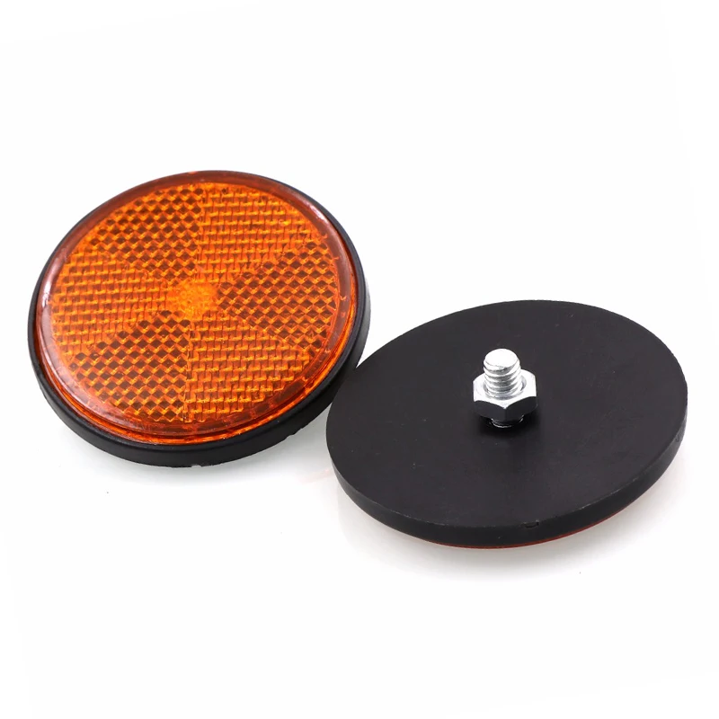 

Декоративные круглые Светоотражающие отражающие отражатели пластины отражатели для мотоциклов, велосипедов, мопедов, 2 шт.