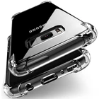 Противоударный чехол для Samsung Galaxy S8, S9, S10 Plus, S20 FE, Note 8, 9, 10, 20 Ultra, A50, A70, с 4-угольной подушкой безопасности, прозрачный, ТПУ