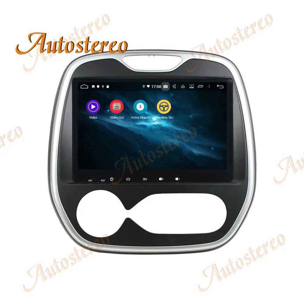 Автомобильный dvd-плеер Android 9 8 ядер GPS навигация для Renault Captur CLIO 2010-2016 стерео