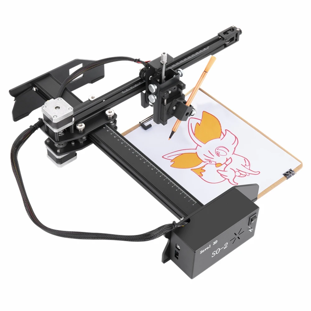Sovol SO-2 Pre-assembled 4-in-1 CNC Drawing Machine High Precision XY Pen Plotter Writing Robots Laser Engraving Cutting | Компьютеры и