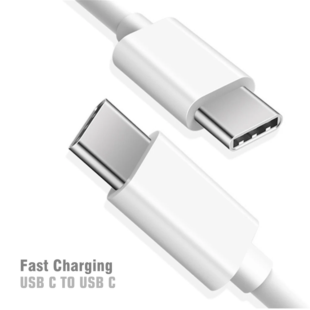 

High Quality Male to Male 2M Fast Charging Sync Cord USB-C 3.1 to USB-C 3.1 Type-C Cable for MacBook pro for Xiaomi for Huawei