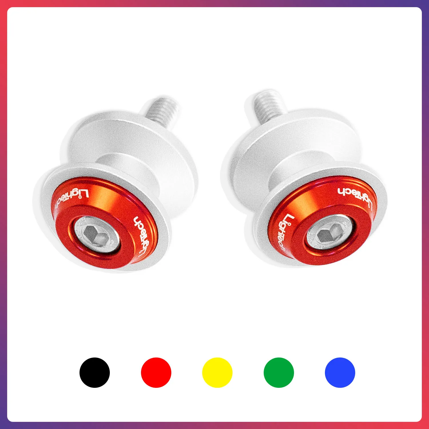 Для Honda CBR1000RR CBR600RR CBR954RR CBR919RR VTR1000 катушки для поворотного кронштейна мотоцикла слайдер M8 винты с подставкой