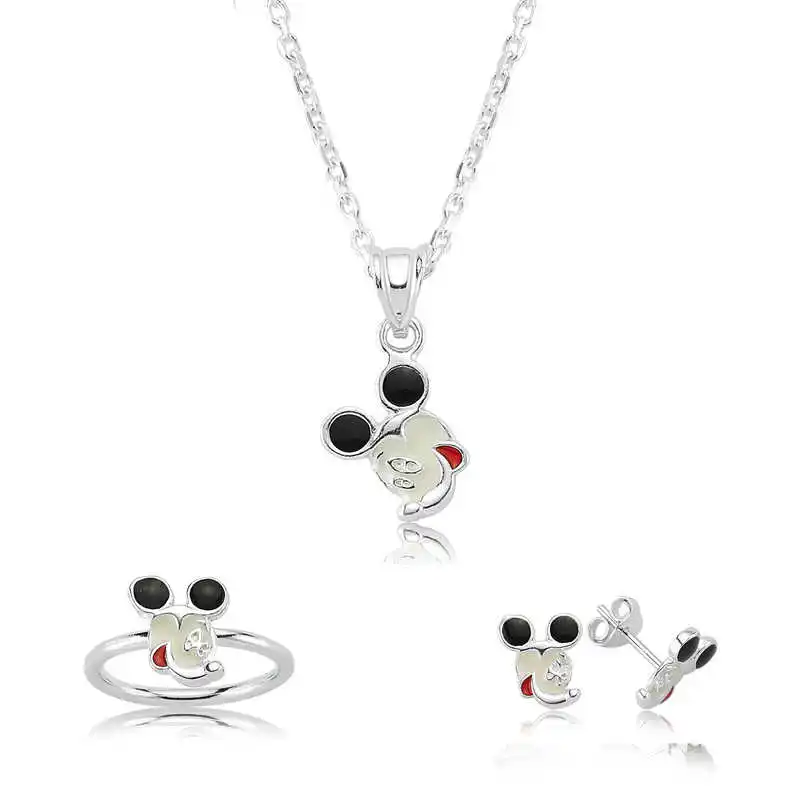 

Silverlina Silver Miki Mouse Child Set