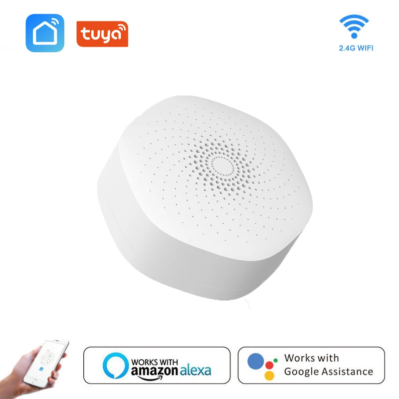 

2021 Новый Смарт Wi-Fi звук и светильник сигнализации Сенсор детектор Стандартный сигнализации дома Системы Smart App Дистанционное Управление Сен...