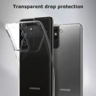 Прозрачный чехол для Samsung Galaxy F62 A12 S21 Ultra Plus, мягкий силиконовый защитный чехол для Samsung A72 A52 A42 A12 F62 A51 A71 S21