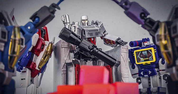 Трансформация NA Megatrons Laowei G1 Pocket War Металл Золотая Лагуна золотой кристалл прозрачная модель детские куклы игрушечные фигурки