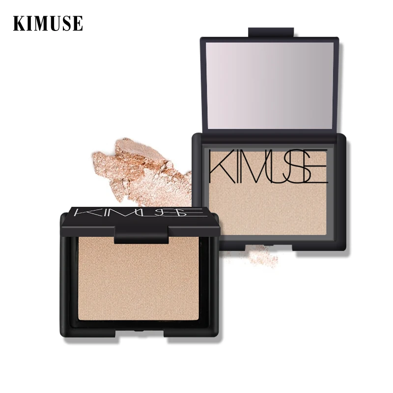 KIMUSE Хайлайтер для лица компактная пудра палитра макияжа осветитель бронзатор