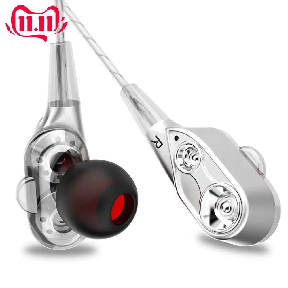 Универсальные регулируемые спортивные стереонаушники вкладыши 3 5 мм гарнитура