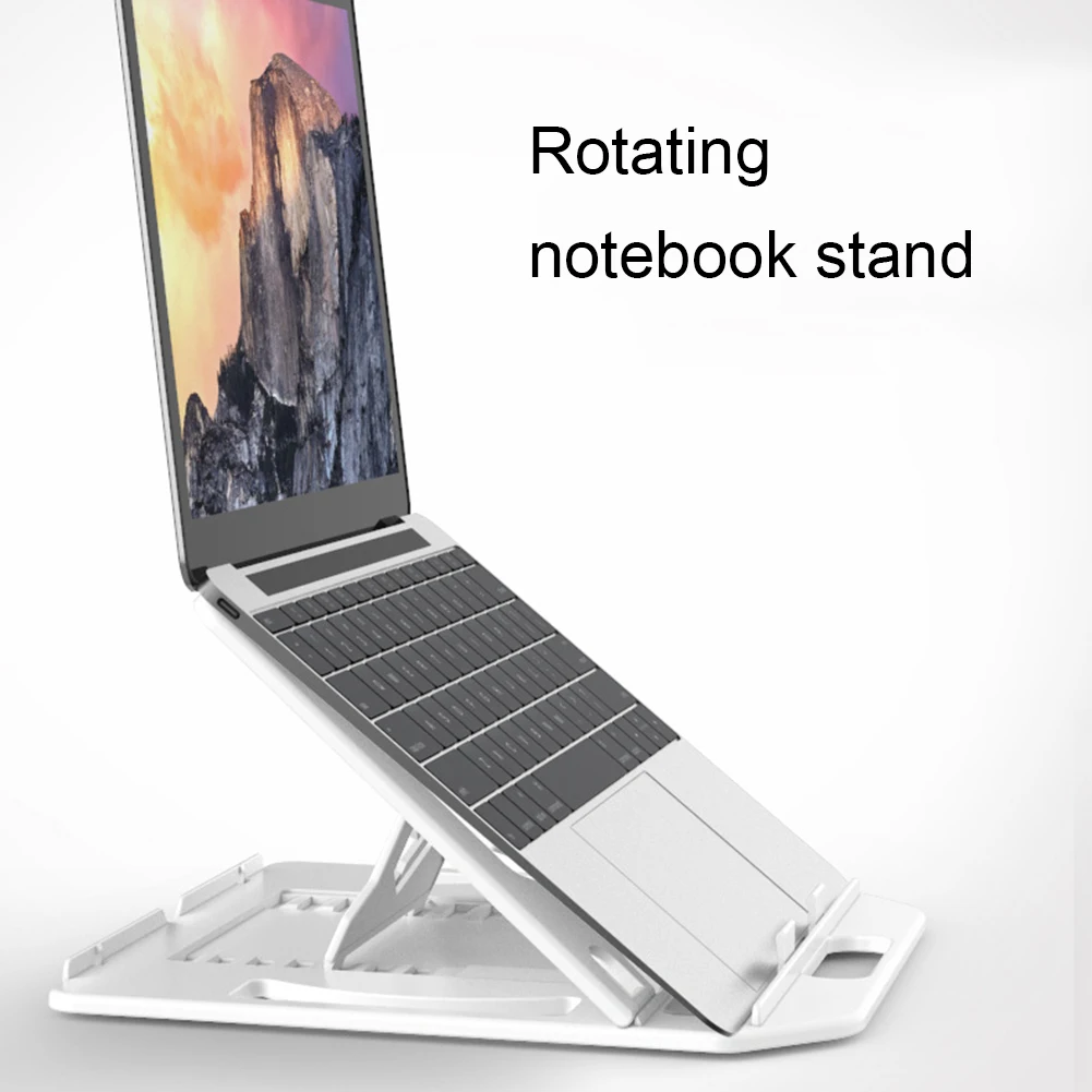 Регулируемая подставка для ноутбука Macbook Pro вращающаяся на 360 градусов Нижняя