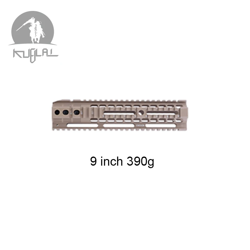 9 inch Tan Охотничьи аксессуары Пикатинни 4''7''9''12'' Тактический страйкбольный гелевый бластер поручень рельсовая система - Цвет: 9 inch Tan