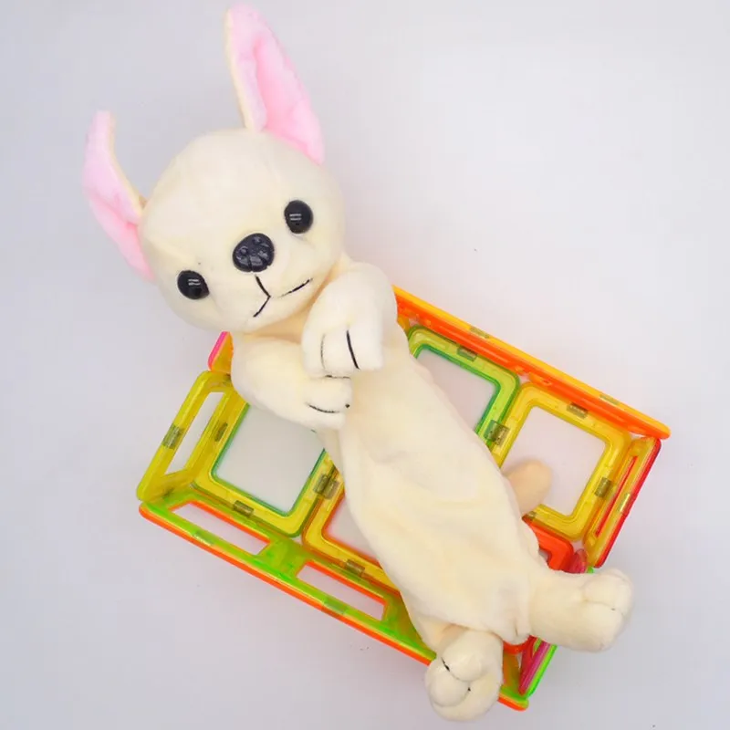 Мультяшный плюшевый чехол карандаш в форме собаки Kawaii сумка для школы