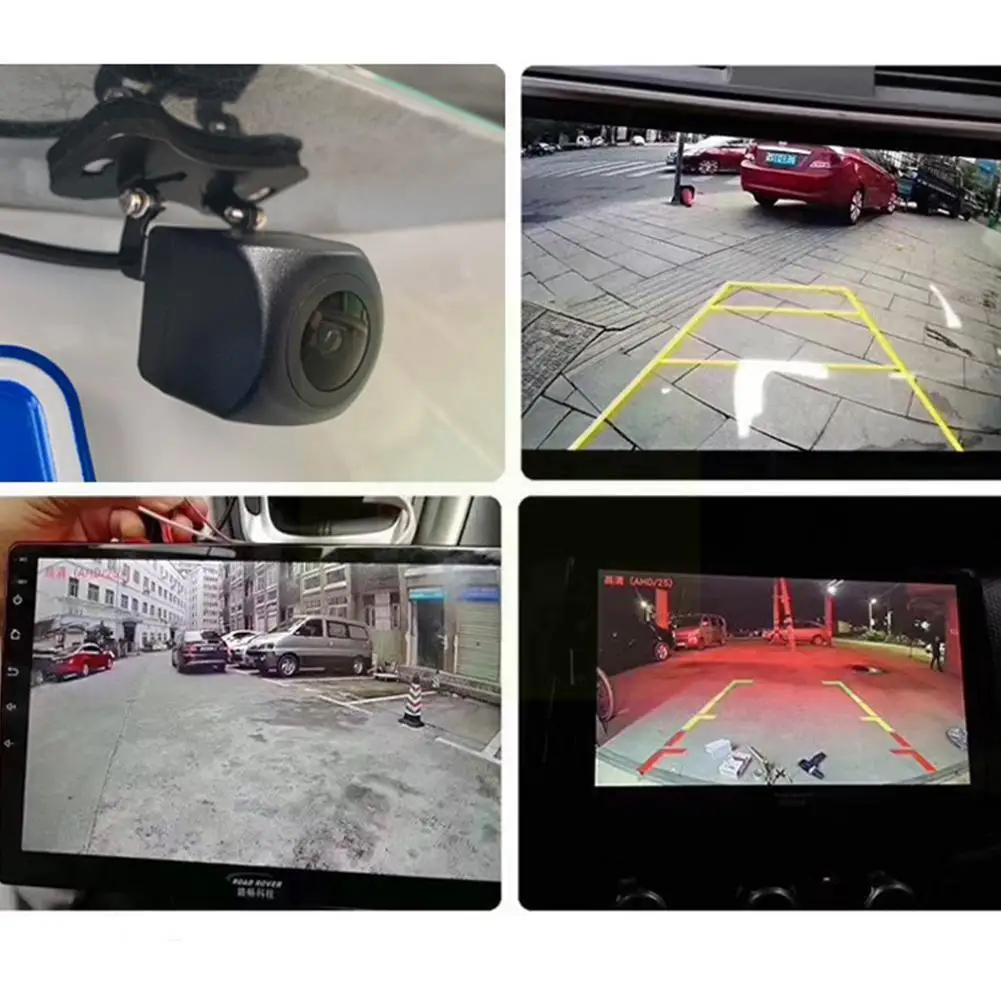 

170 Degree Car Rear View Camera Waterproof Fisheye Rear Camera Universial Lens Black View N4g3