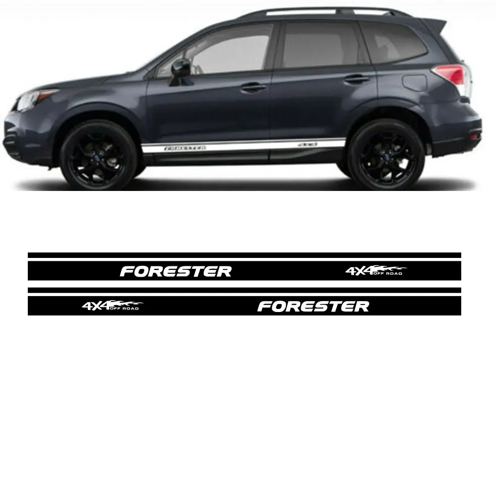 Виниловая графическая гоночная наклейка для Subaru Forester tu 88576|Наклейки на