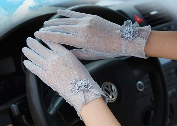 Gants mariage2018 новые кружевные перчатки черного цвета, цвета шампанского, фиолетового, розового цвета, Свадебные Вечерние перчатки, короткие перчатки для сенсорного экрана, дешевые