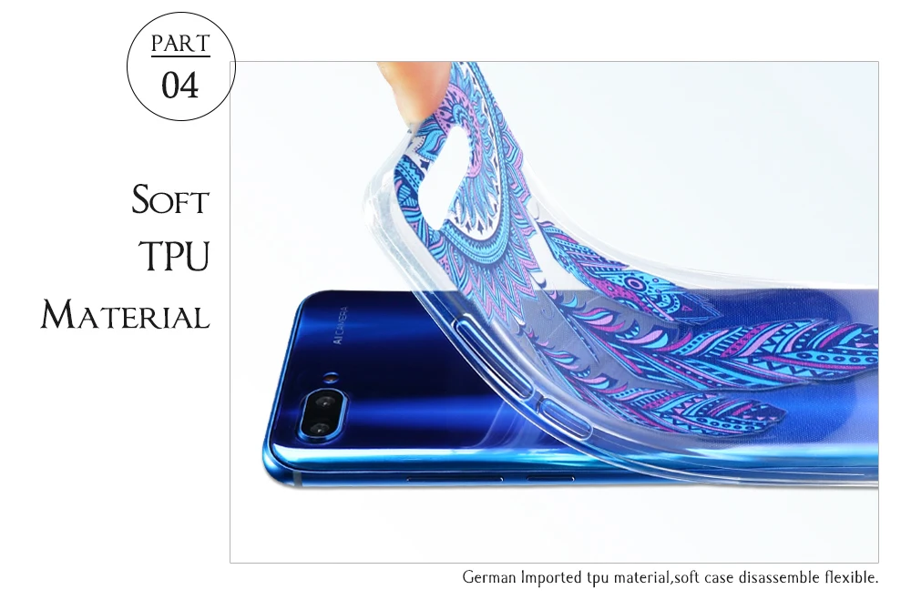 Мягкий чехол из ТПУ, чехлы для huawei Honor 6X, силиконовый прозрачный чехол для huawei GR5, BLL-L21 BLN-AL10 Honor6X mate 9 Lite