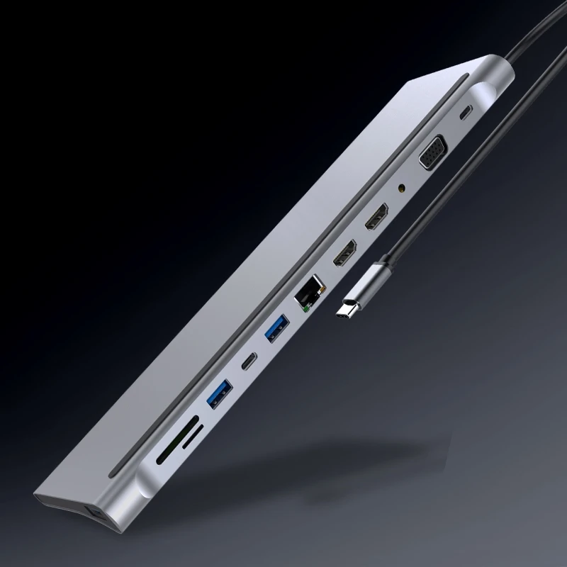 Док-станция 12 в 1 с портами USB Type-c и поддержкой TF/SD-карт | Компьютеры офис