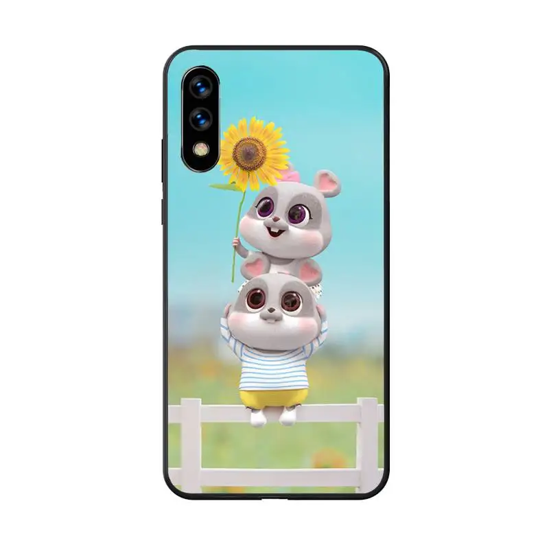 

YNDFCNB Bunny Phone Case For Huawei Honor 5A 7A 7C 8A 8C 8X 9XPro 9Lite 10 10i 10lite 20 20lite 30pro Black soft TPU case