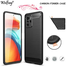 Carbon Fiber Cover For Xiaomi Poco X3 GT Case Rubber Silicone Bumper Case For Xiaomi Poco X3 GT Case For Xiaomi Poco X3 GT 6.6