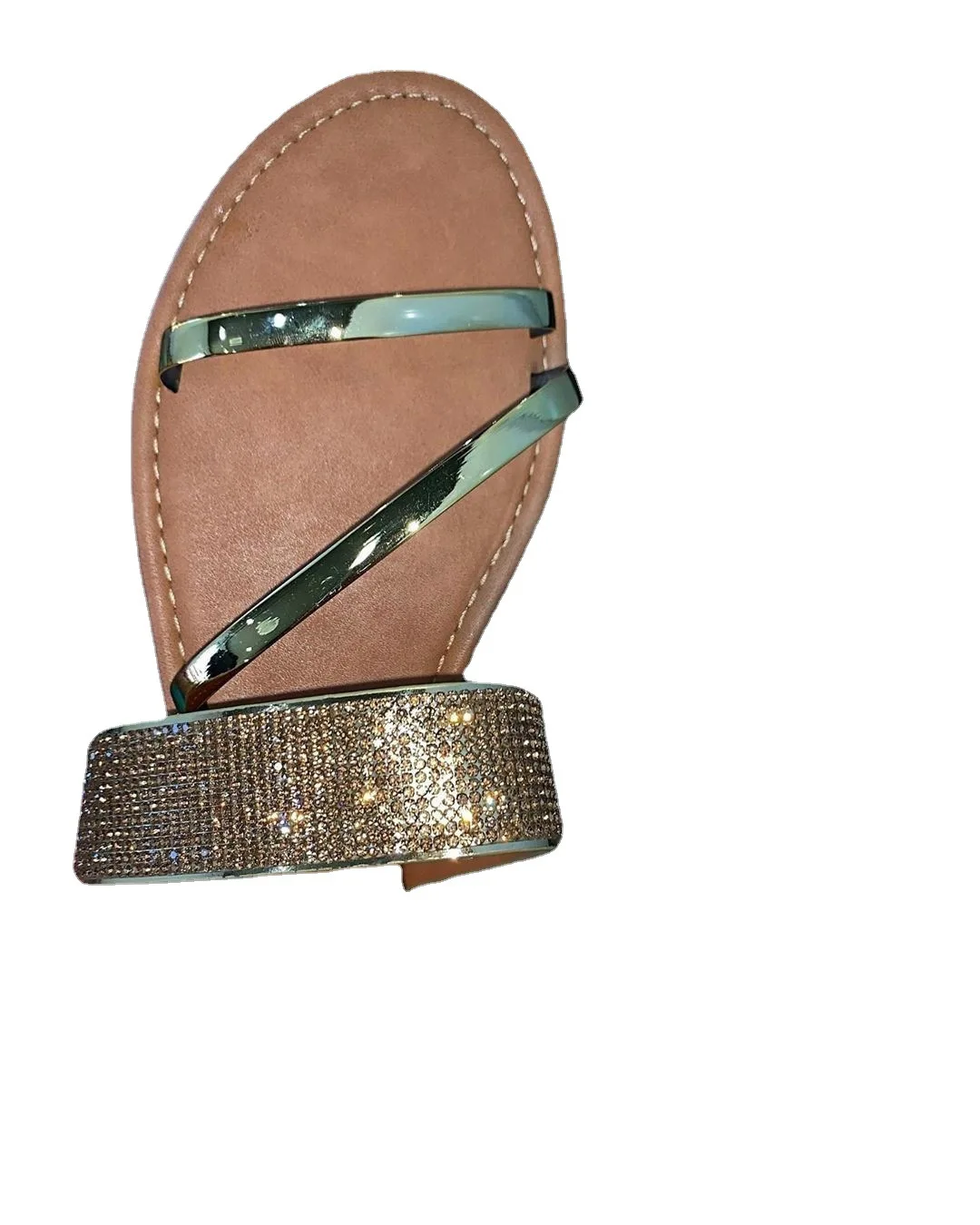 

Comfort Shoes for Women Flat Sandals Summer Heels Suit Female Beige Large Size Without 2021 Girls Rhinestone Black Big Velvet