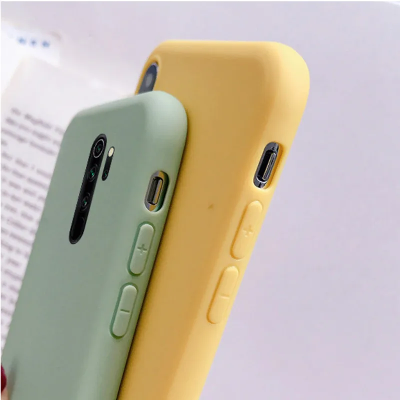 case for xiaomi redmi note 9s 9 pro max 8t 8 redmi 9 10x 8a k20 candy color matte cases for xiaomi mi note 10 lite pro 9t cover free global shipping