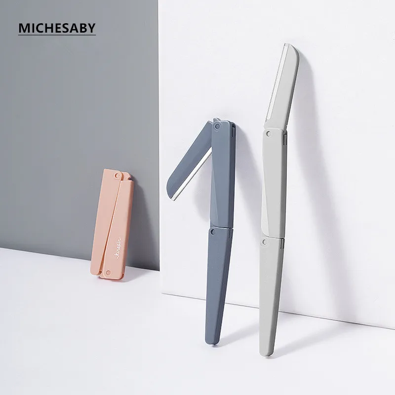 Складной нож для бровей 2 цвета | Красота и здоровье