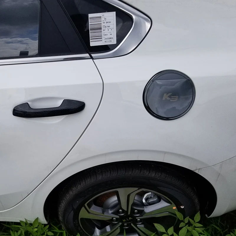 

1pc for KIA K3 2019 Fuel tank cover decorative sticker Stainless steel