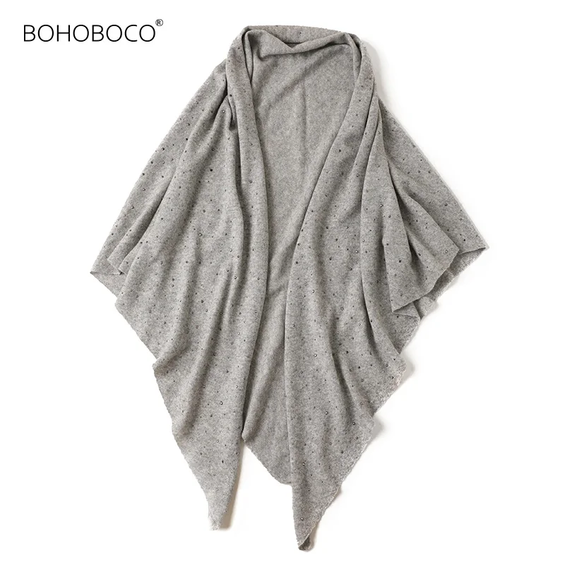 

Hot Diamond Triangle scarf cashmere