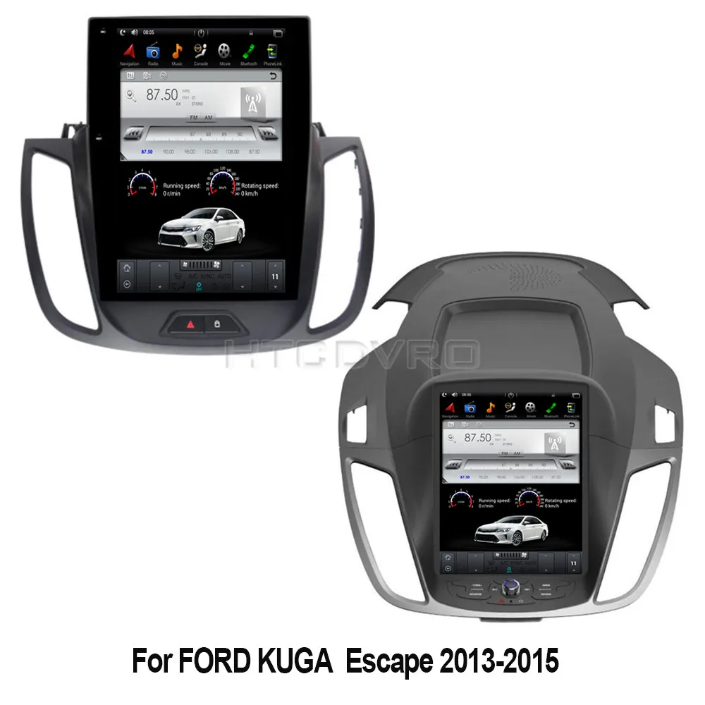 YMODVHT 12 1 дюймов Telsa стиль вертикальный экран четырехъядерный Android 7 2 Гб RAM