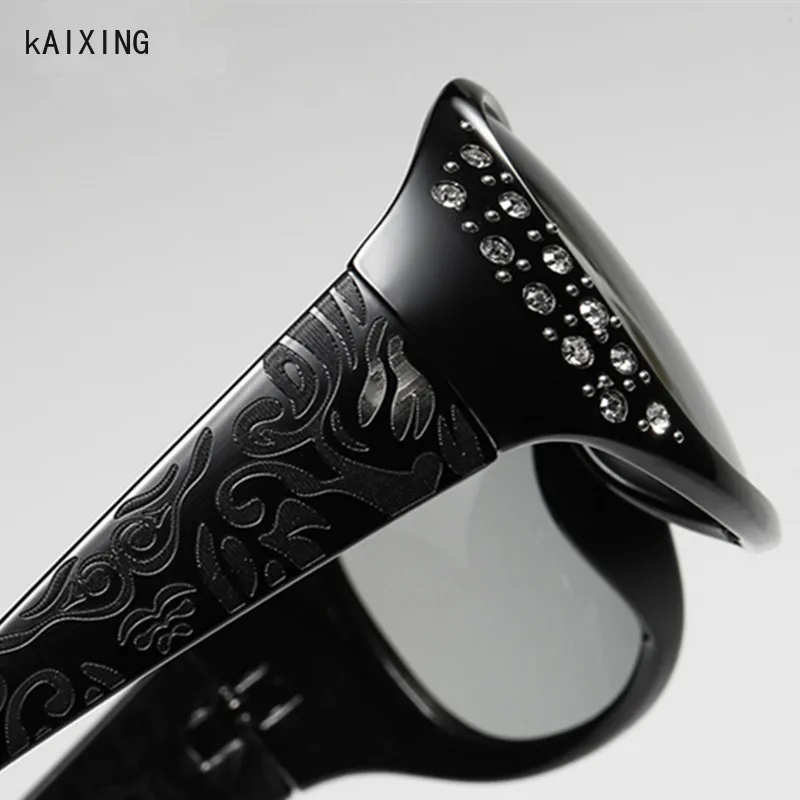 Солнцезащитные очки KAIXING поляризационные фотохромные ночного видения винтажные