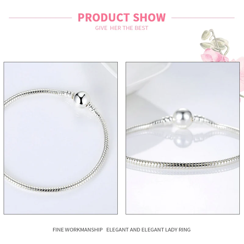 MISSITA одноцветное змея цепи Fit Пан браслет чармы DIY изготовления браслета бренд