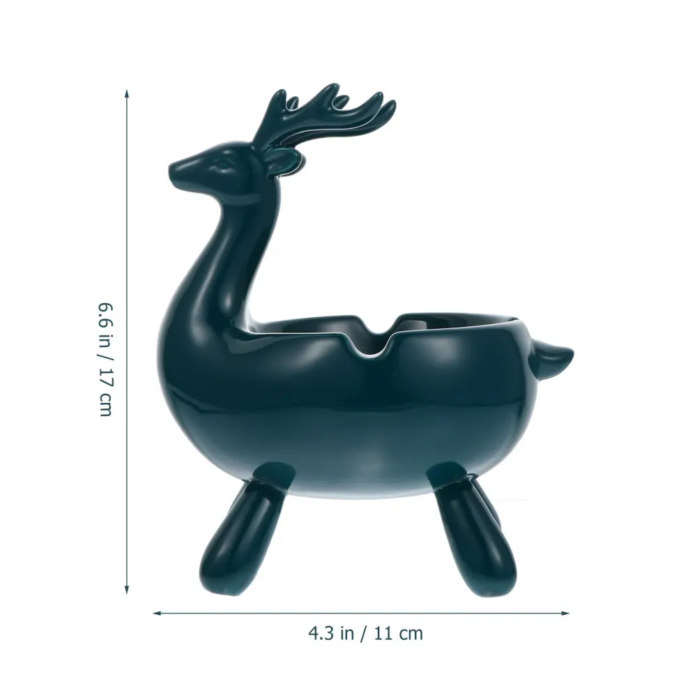 

1Pc Deer Storage Box Lovely Ceramic Storage Case Beautiful Home Decoration