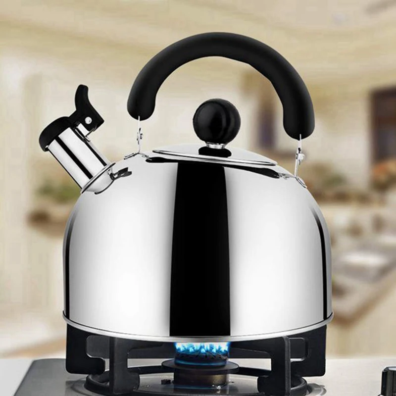 XMX-Tea Kettle Stovetop Whistling Tea Pot Stainless Steel Kettles Pots for Stove Top 3L Capacity with Capsule Base By | Бытовая техника
