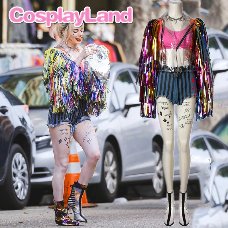 Костюм Бэтмена Харли Куинна для косплея Птицы хищных птиц костюмы на Хэллоуин