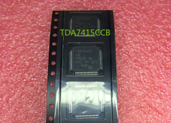 Бесплатная доставка 100% Новый оригинальный TDA7415CCB TDA7415C TDA7415 TQFP 64|Запасные части| |