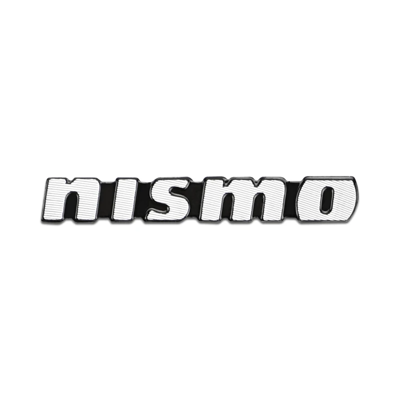 10pcs 3D Aluminum Badge Emblem Sticker for Nissan Nismo Accessories Car Styling Audio Decorate | Автомобили и мотоциклы
